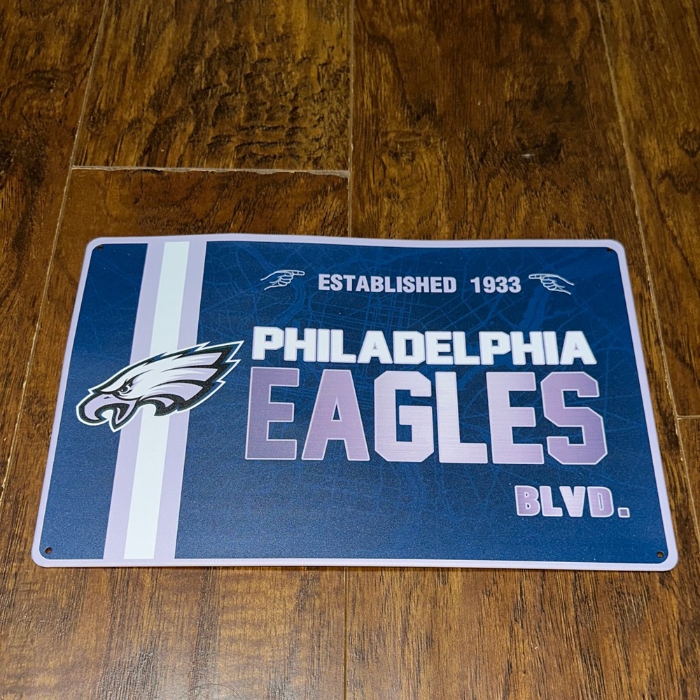Philadelphia Eagles Metal Sign